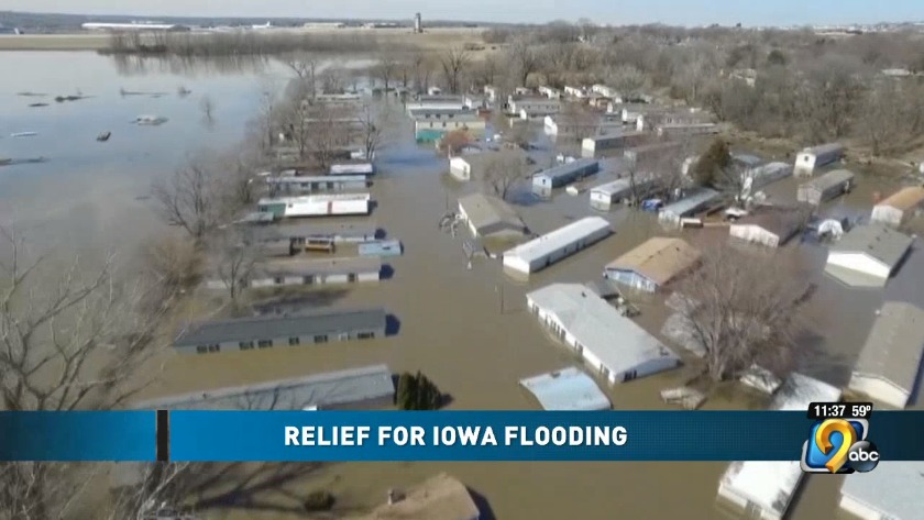 New River Flooding In Nebraska Iowa Forcing Some Out Again