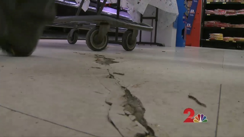 Big Lake grocery store picks up pieces after quake
