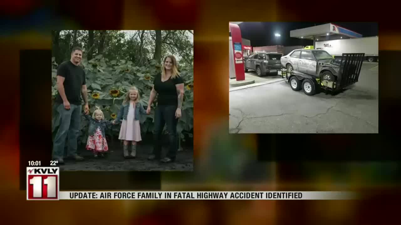 update air force family in fatal highway accident identified montana highway patrol incident report