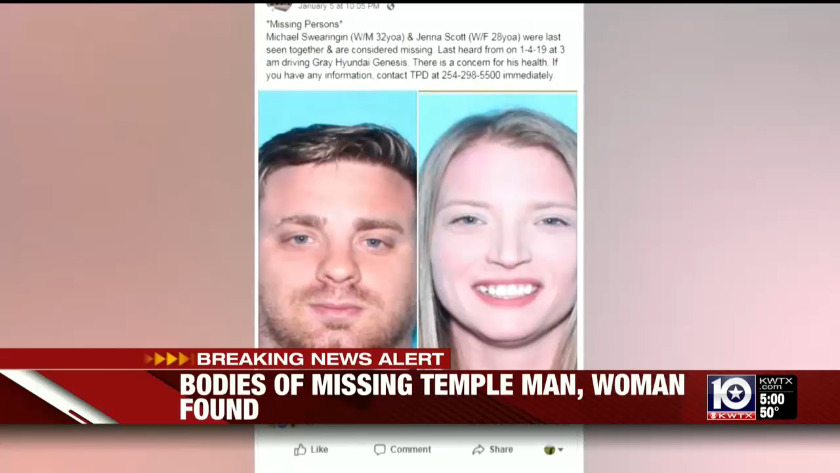Temple Tx News >> Bodies Found In Oklahoma Are Those Of Missing Local Man Woman Temple Tx News >> Bodies Found In Oklahoma Are Those Of Missing Local Man Woman