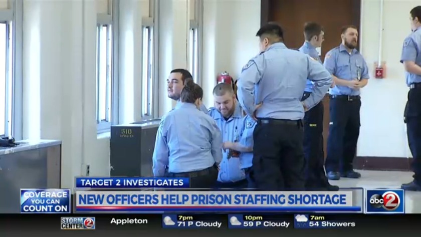 target 2 investigates new officers target staff shortage at green wisconsin correctional officers