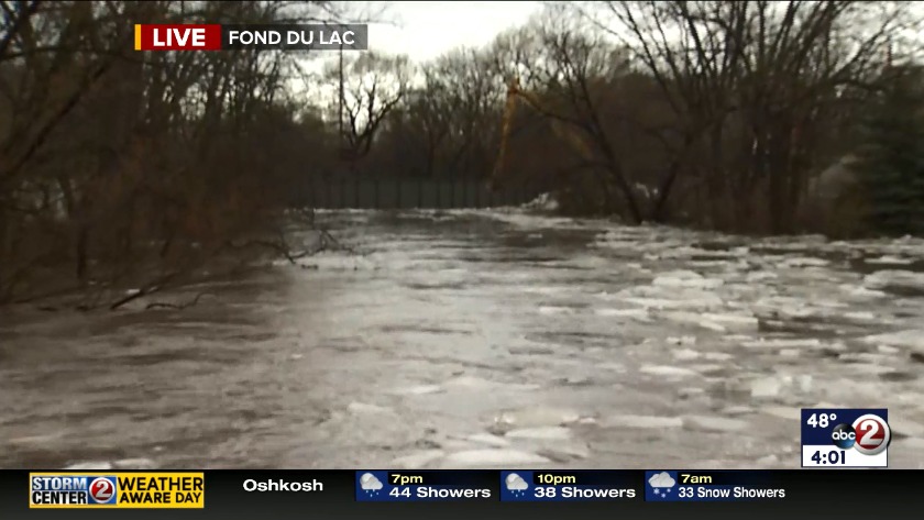 Rescues Continue In Fond Du Lac