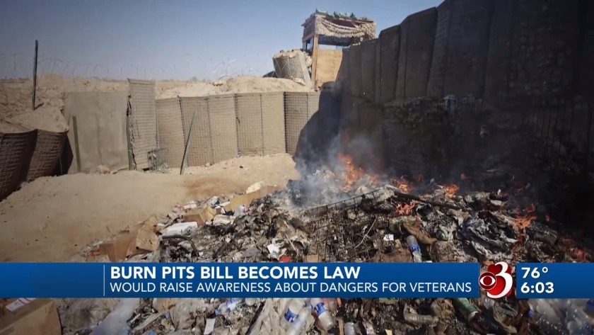 Scott signs burn pit registry bill