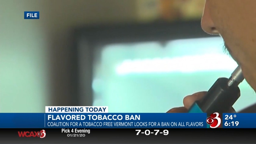 vermont flavored tobacco ban Student group calls for ban on flavored e-cigarettes