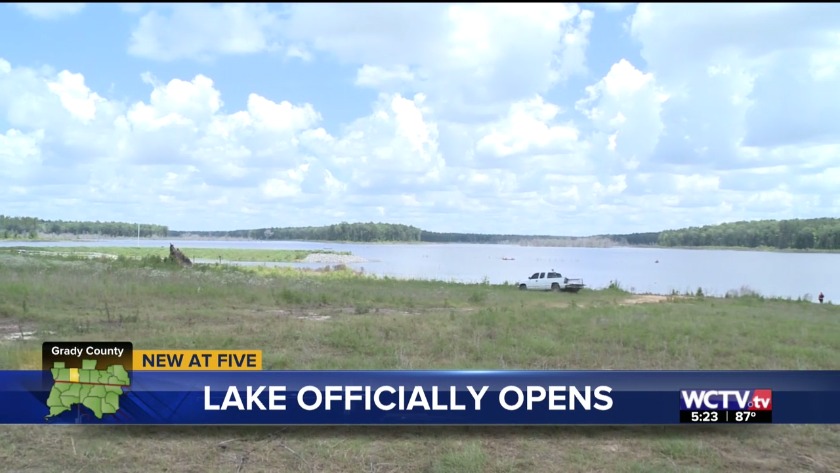 38 Million Tired Creek Lake Project Opens In Grady County