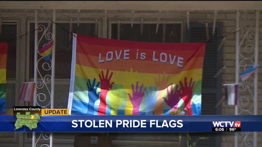 Valdosta Man Arrested For Stealing Pride Flags From Neighbors Yard