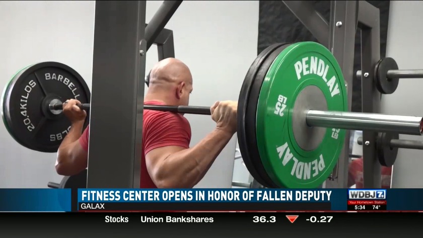 Fitness center in Galax opens in honor of fallen sheriff's