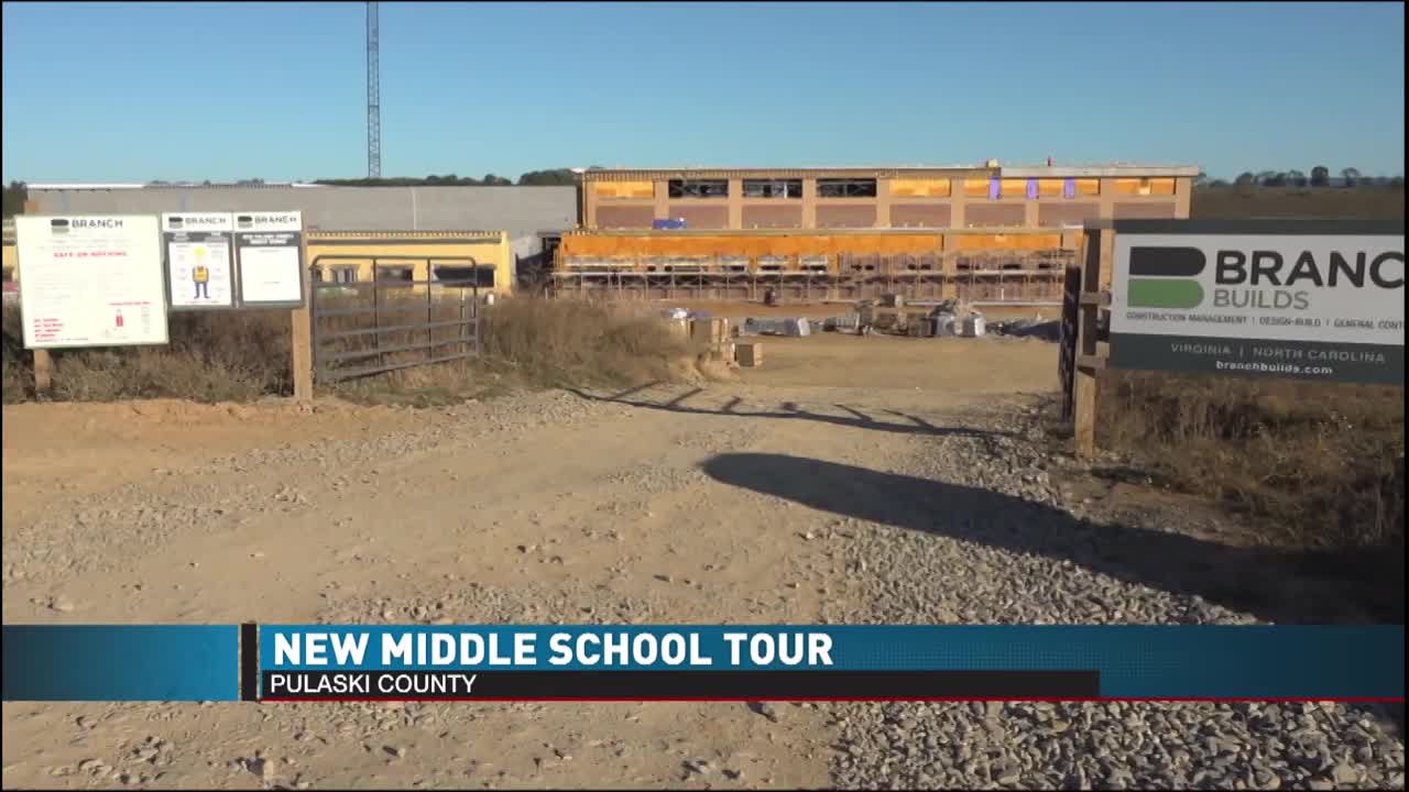 Take a look inside Pulaski's new middle school