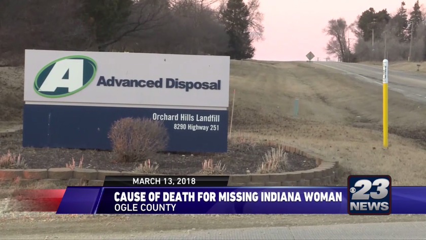 UPDATE: Cause of death released for Indiana woman found dead at Ogle