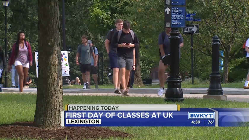 classes starting at the university of kentucky