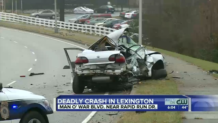 WATCH One person killed in deadly Lexington crash