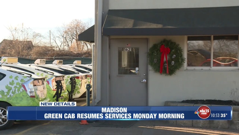 Green Cab Madison >> Green Cab Services Resume After String Of Armed Robberies Green Cab Madison >> Green Cab Services Resume After String Of Armed Robberies
