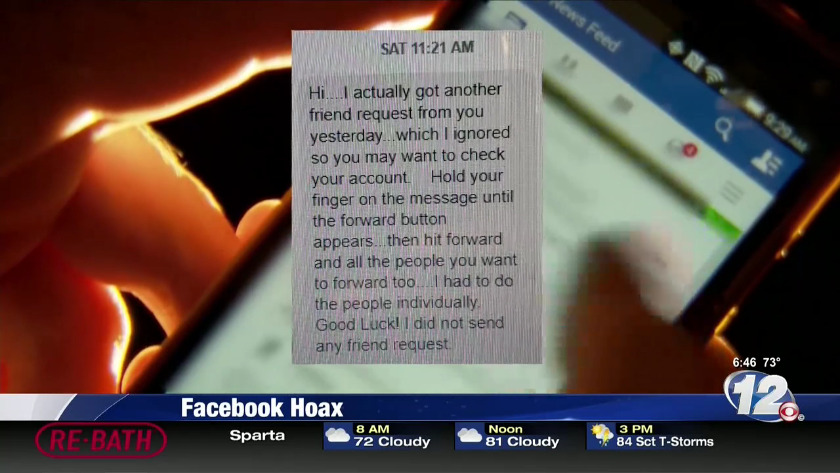 Officials Don T Forward Viral Facebook Message Hoax