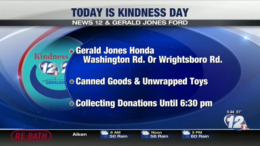 Gerald Jones Ford >> News 12 Gerald Jones Ford Kindness Day Friday Gerald Jones Ford >> News 12 Gerald Jones Ford Kindness Day Friday