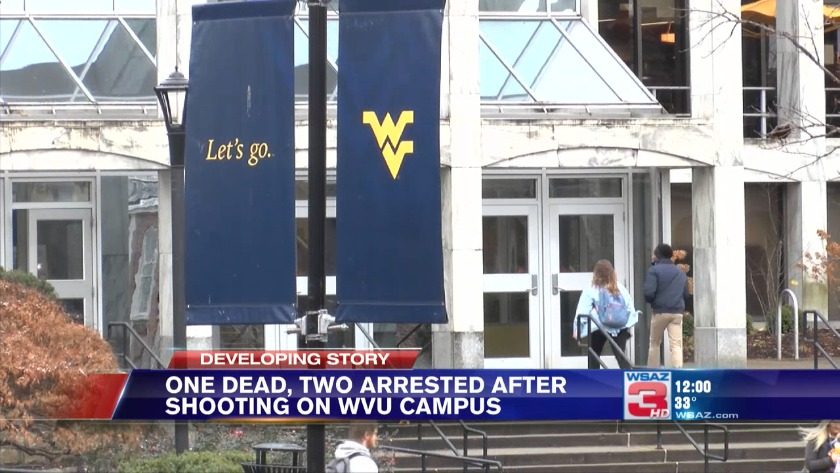 Student killed during shooting near WVU's campus, two arrested