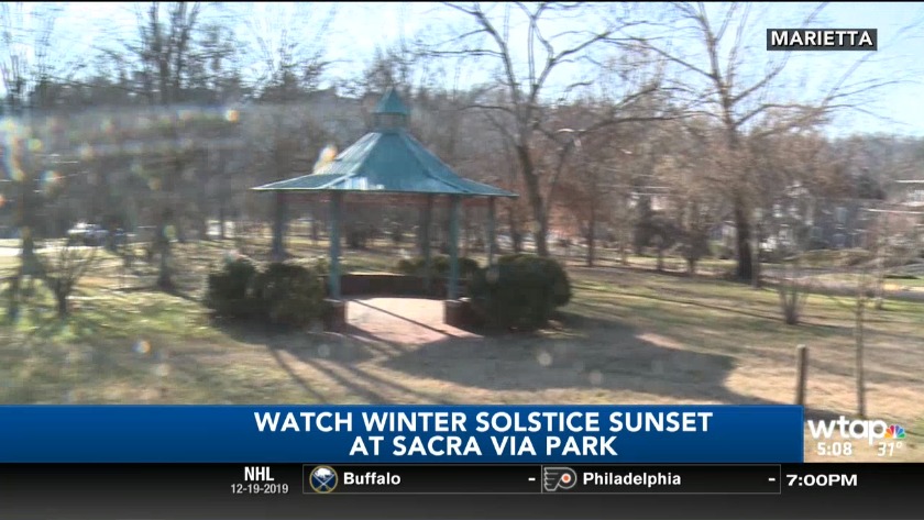 Watch The Winter Solstice Sunset In Marietta