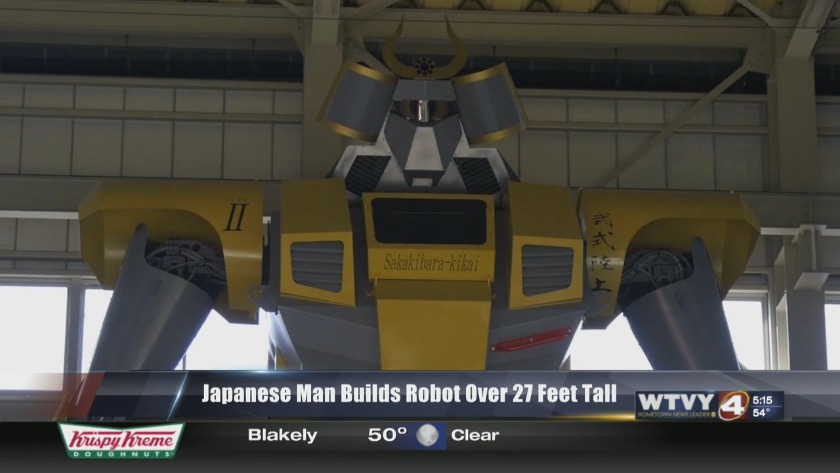 激レアロボット Japanese man creates Nearly 30-foot-tall robot